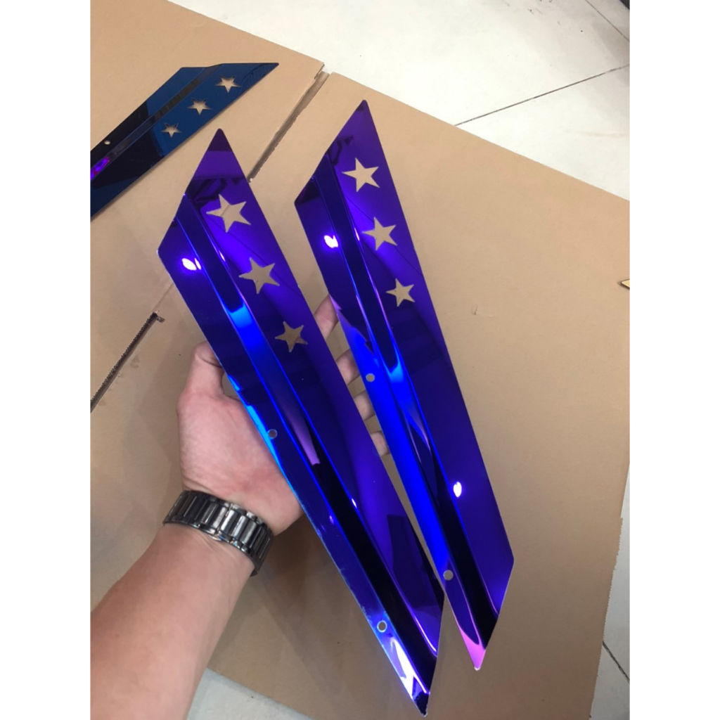 Ốp gạt mưa xe tải cho xe dưới 3.5t hàng inox 304 nhập hàng thái