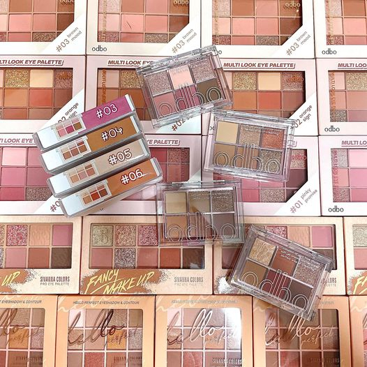 Bảng Phấn Mắt 6 Ô Odbo Signature Eyeshadow Palette OD276