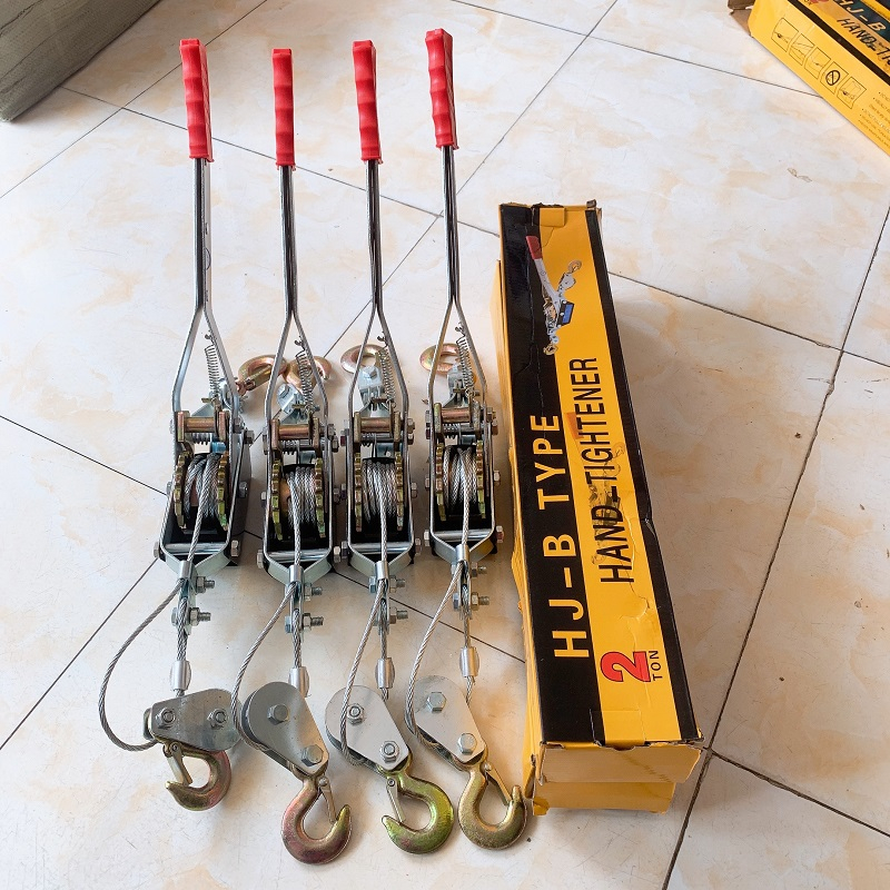 Tời cứu hộ , pa lăng lắc tay cao cấp