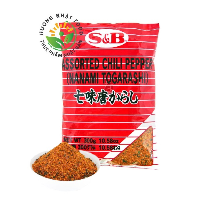 Bột Ớt 7 Vị SHICHIMITO GARASHI Nhật Bản 300G