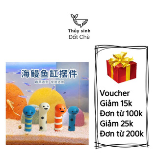 Mô hình Lươn biển Trang trí bể cá