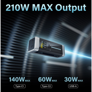 Pin sạc dự phòng Cuktech công suất cao 210W