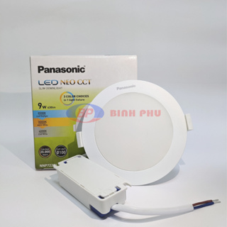 Đèn LED âm trần Downlight Đổi màu Panasonic Neo Slim Công suấtsiêu mỏng