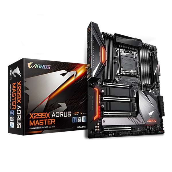 Main Gigabyte X299X AORUS MASTER (Chipset Intel X299/ Socket LGA2066/ None VGA)