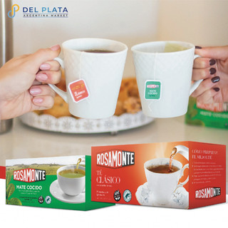 Trà Yerba Maté - ROSAMONTE - TEA BAGS (trà túi lọc)