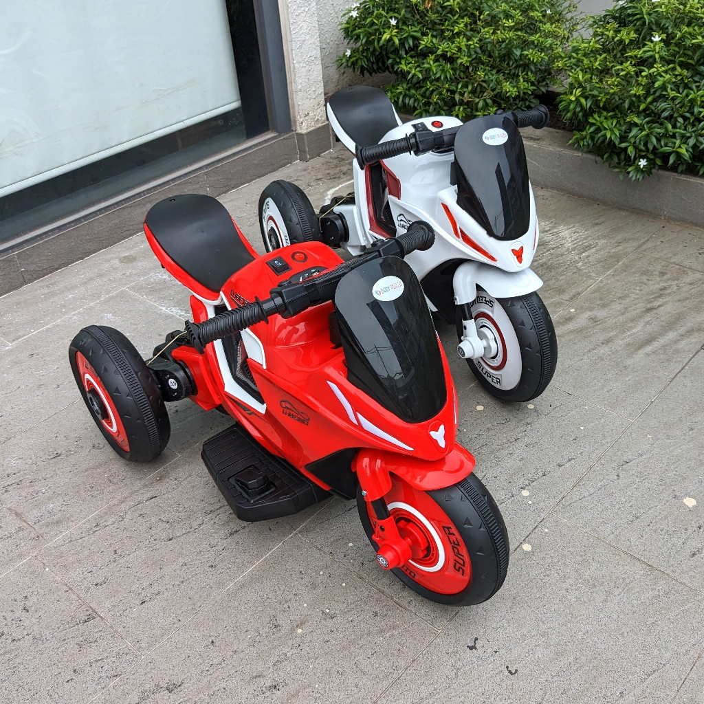 Xe moto điện thể thao 3 bánh cho bé BABY PLAZA 288S