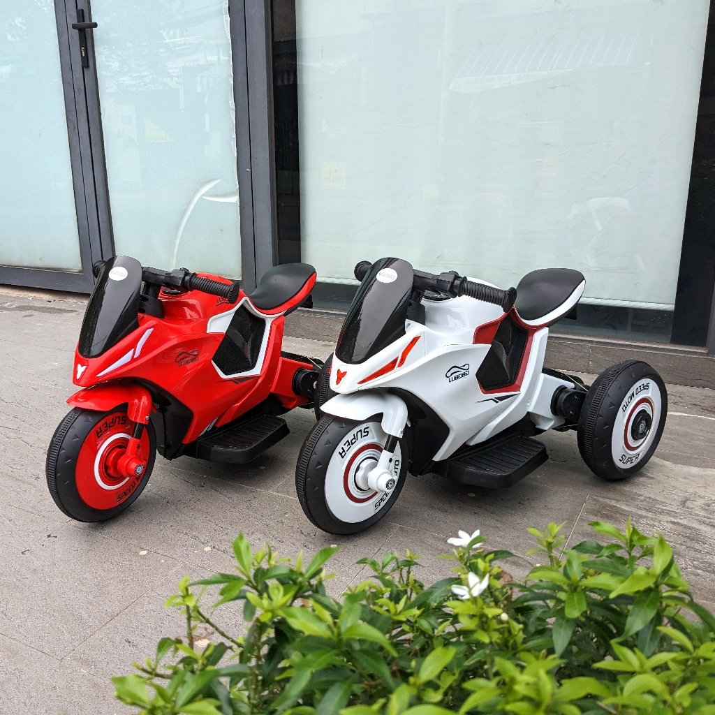 Xe moto điện thể thao 3 bánh cho bé BABY PLAZA 288S