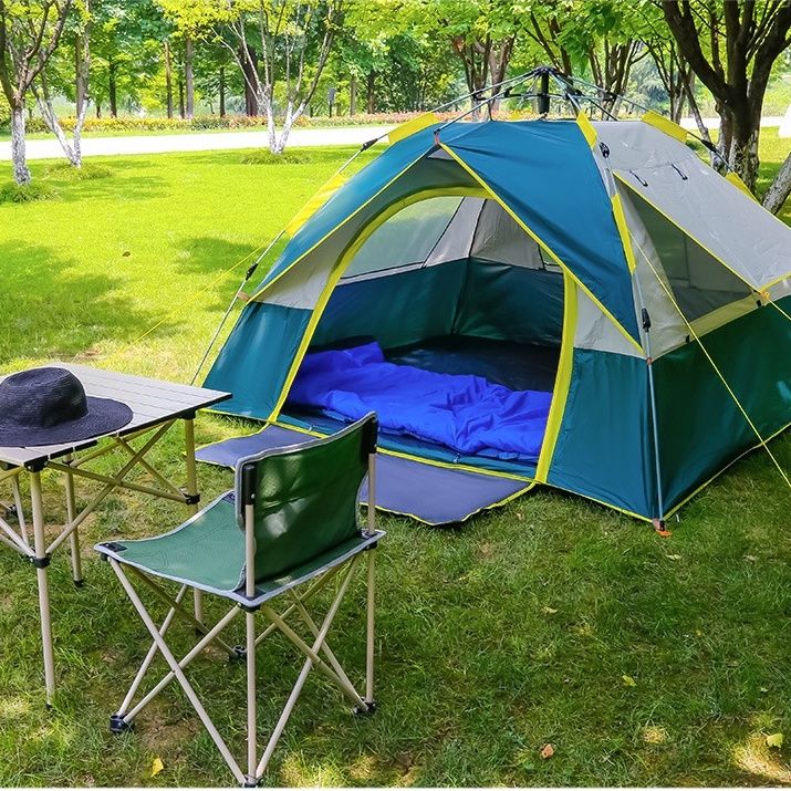 Lều cắm trại tự bung, lều du lịch dã ngoại camping gấp gọn cho 4-6 người, chống thấm nước, chống muỗi thông gió mát mẻ | BigBuy360 - bigbuy360.vn