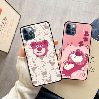 Ốp lưng iphone 11/11pro/11pro max/12/12pro/12pro max/13/13pro/13pro max gấu dâu lotsoo lông xù