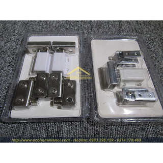 Bản lề cối xoay cánh kính tủ chất liệu inox gồm cánh đơn hoặc cánh đôi mã H3512 ( có ảnh thật và video)