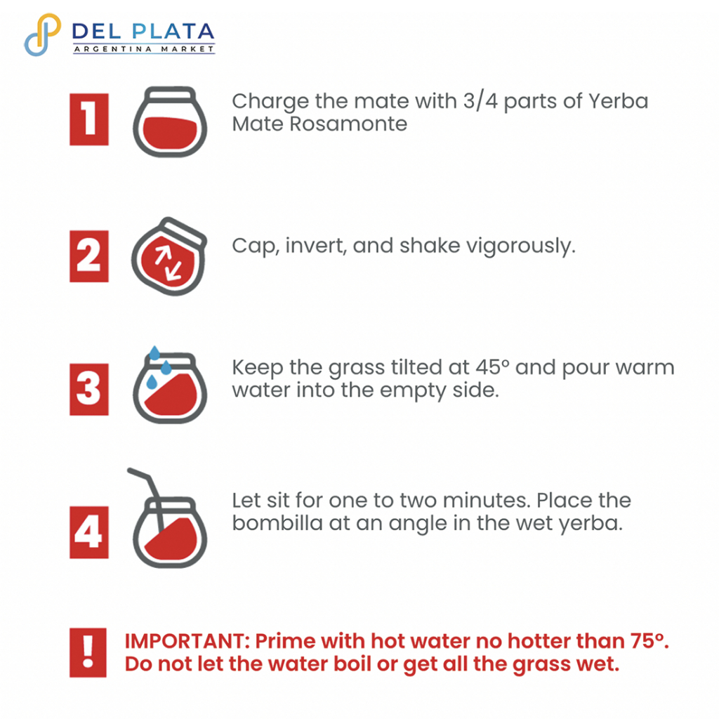 Trà Yerba Maté - ROSAMONTE - Traditional