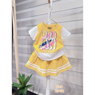 Set chân váy cotton cho bé gái size 10-35kg