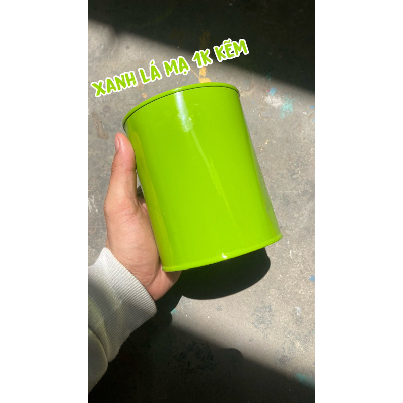 Sơn sắt mạ kẽm 1k yes độ bền và độ bám cực kì cao màu xanh lá mạ 800gr