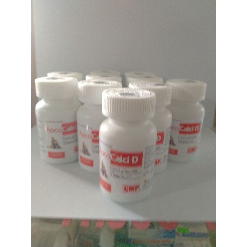 CALCI D APCO CHAI 100 VIÊN Bổ sung Canxi và Vitamin D cho cơ thể