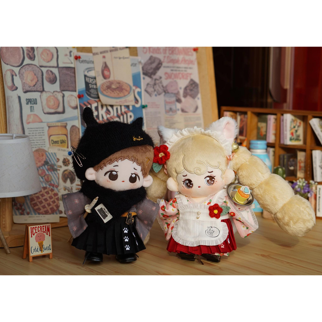 Outfit doll Kimono tủ Puppy 20cm 25cm