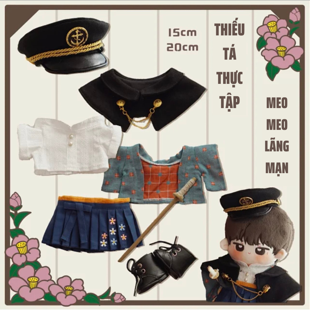 Outfit doll Kimono tủ Puppy 20cm 25cm