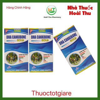[ Kèm Quà Tặng ] DHA Canxibone Gold - Bổ sung Vitamin và Canxi