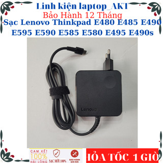 Sạc Laptop Lenovo Thinkpad E480 E485 E490 E595 E590 E585 E580 E495 E490s- Sạc Lenovo 20V-3.25A-65W Type C
