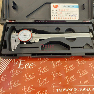 EEE Thước kẹp đồng hồ, thước cặp 0-150mm/6"