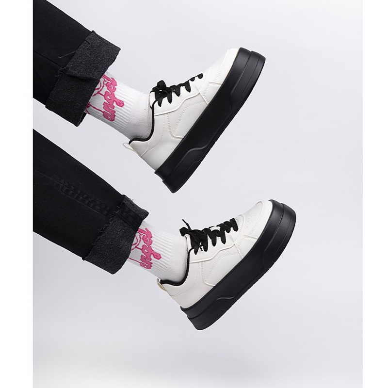 Giày thể thao độn đế HUANQIU cao cấp chính hãng, giày bánh mì nâng chiều cao cho nữ 4.5cm