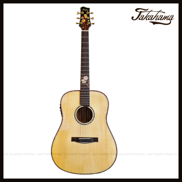 Đàn Guitar Acoustic - Takahama ATK300E - Có EQ - Màu gỗ tự nhiên