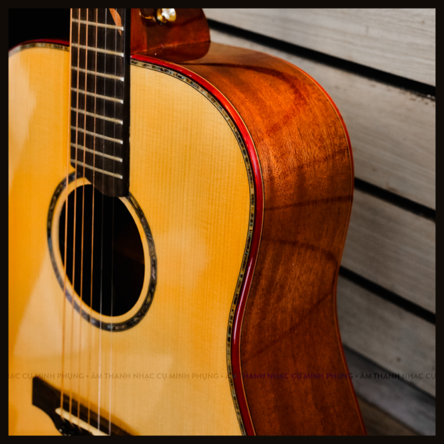 Đàn Guitar Acoustic - Takahama ATK300E - Có EQ - Màu gỗ tự nhiên