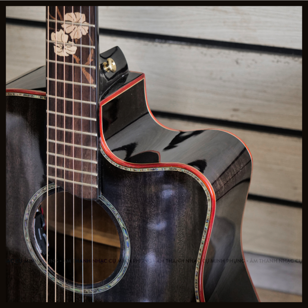 Đàn Guitar Acoustic - Takahama ATK250CE (BK) - Có EQ - Màu gỗ nâu đen
