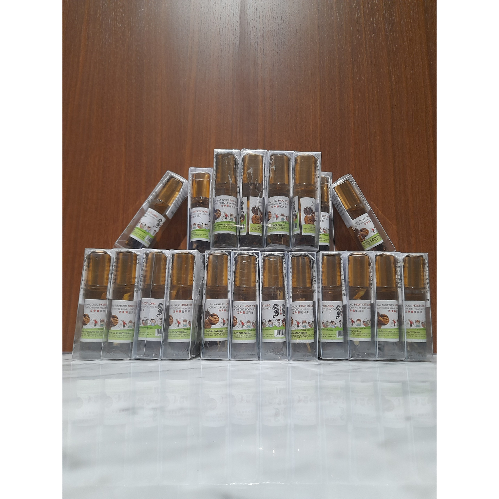 COMBO Dầu Thảo Dược Hoạt Cốt Long Dạng Đầu Lăn 10ML