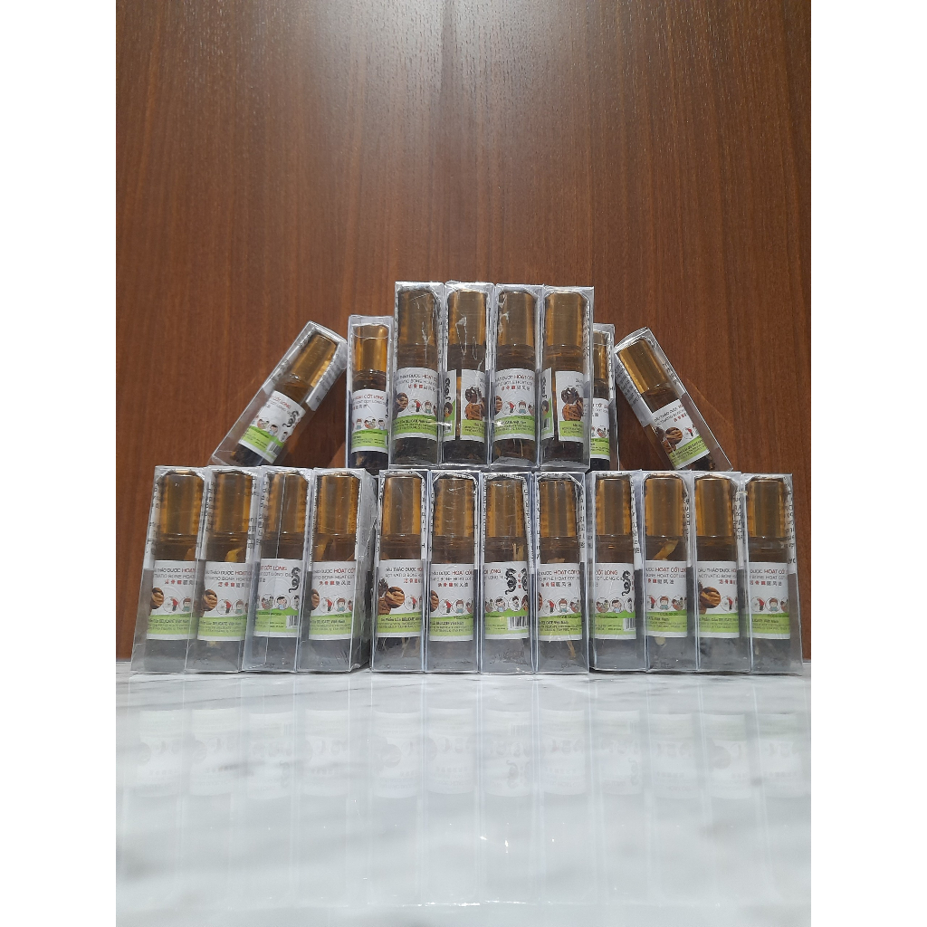 COMBO Dầu Thảo Dược Hoạt Cốt Long Dạng Đầu Lăn 10ML