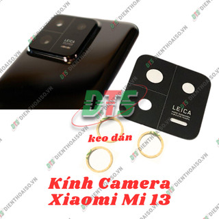 Mặt kính camera Xiaomi Mi 13 sẵn keo dán
