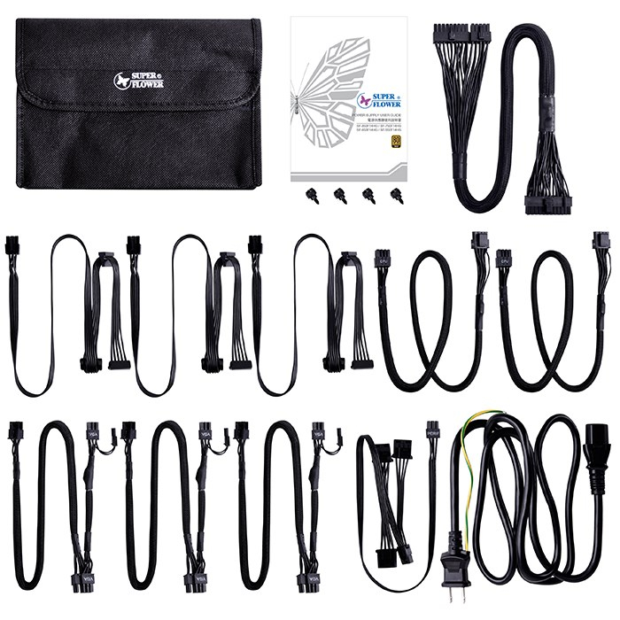 Bộ nguồn vi tính Leadex III Gold 850W 80 Plus Gold Super Flower