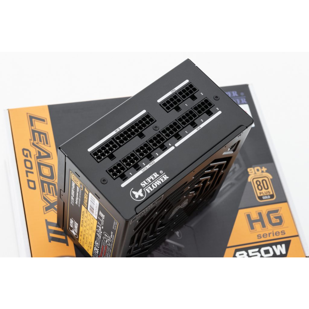 Bộ nguồn vi tính Leadex III Gold 850W 80 Plus Gold Super Flower