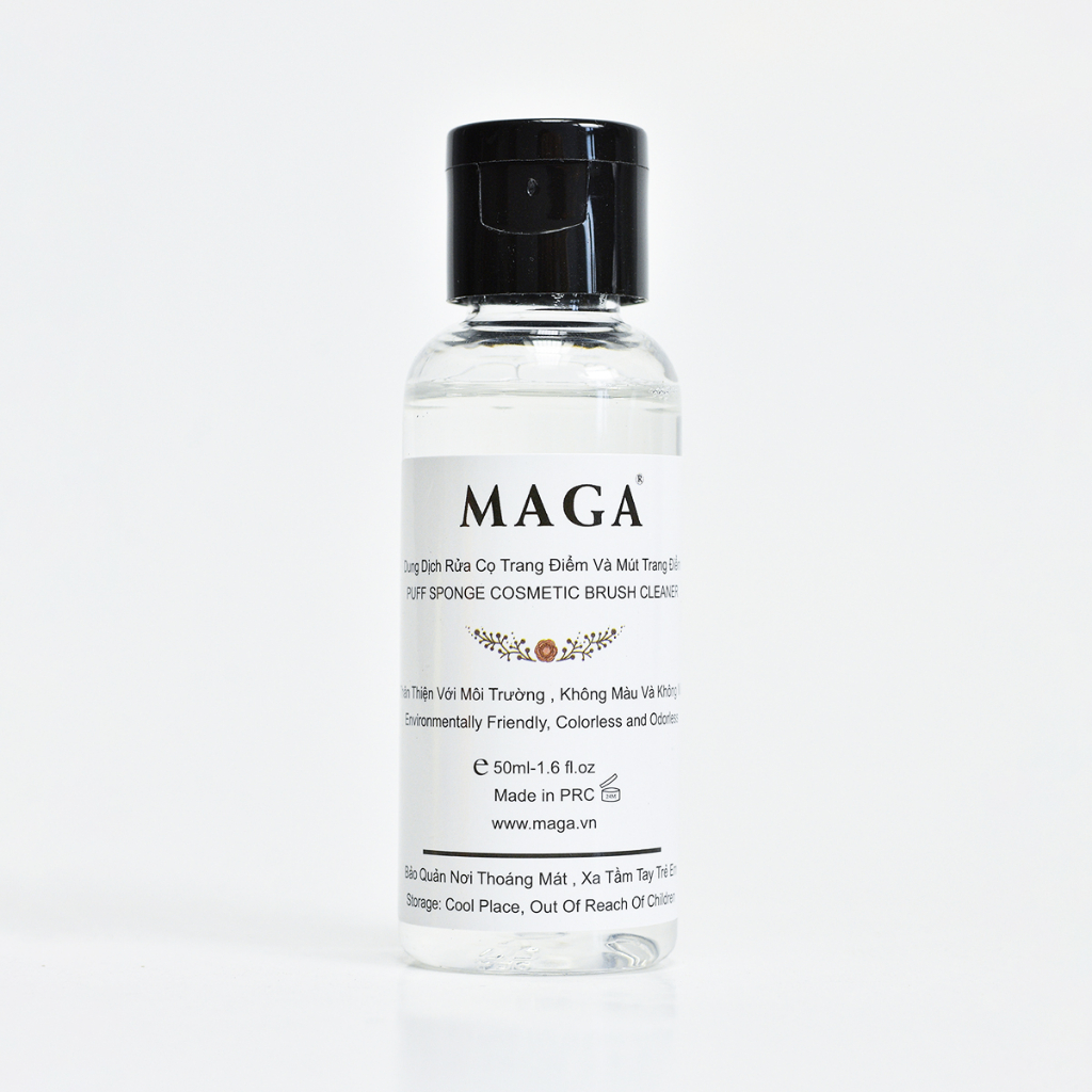 Dung dịch làm sạch cọ trang điểm MAGA