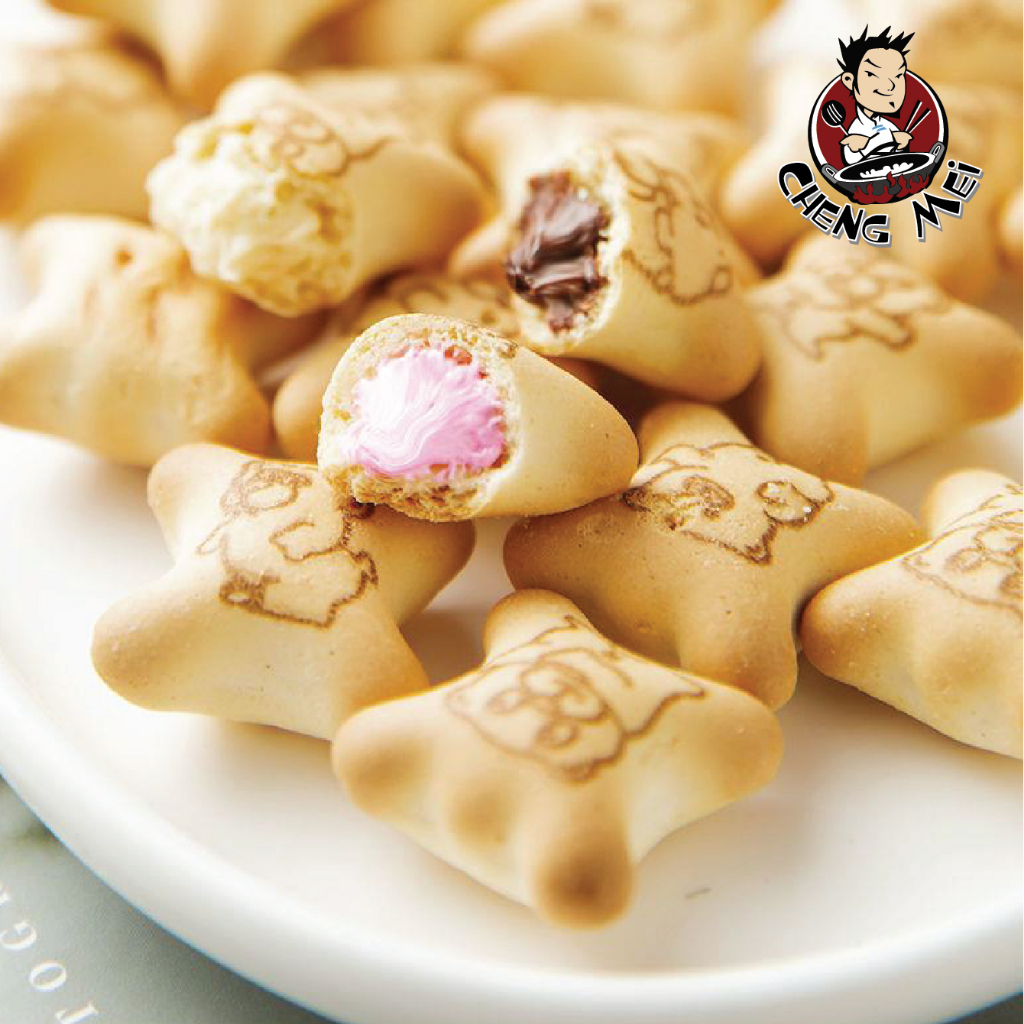 CONBO 5 GÓI Bánh Gấu Nhân Kem KOALA - Bánh Socola Giòn Nhân 3 Lớp