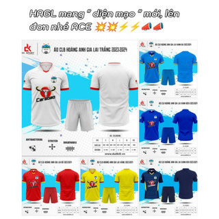 Bộ Quần Áo Đá Banh CLB HAGL HOÀNG ANH GIA LAI