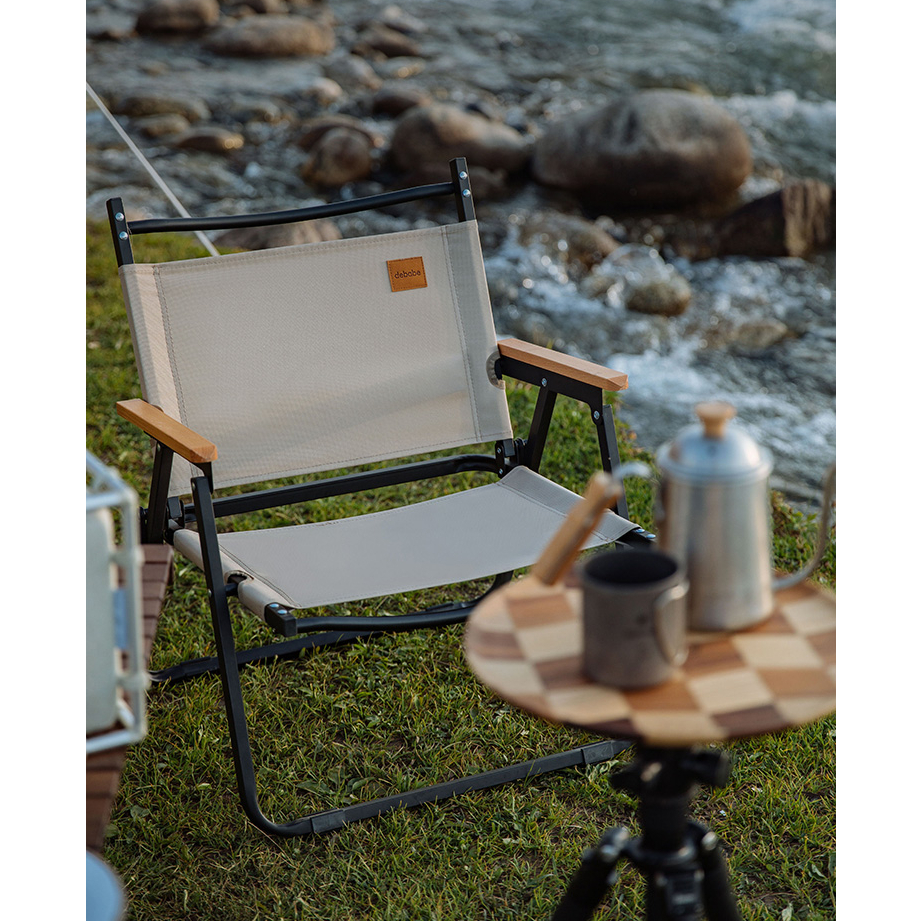 Ghế gấp gọn khung hợp kim nhôm có tựa lưng, ghế camping du lịch dã ngoại cắm trại ngoài trời, ghế câu cá ngoài trời | BigBuy360 - bigbuy360.vn