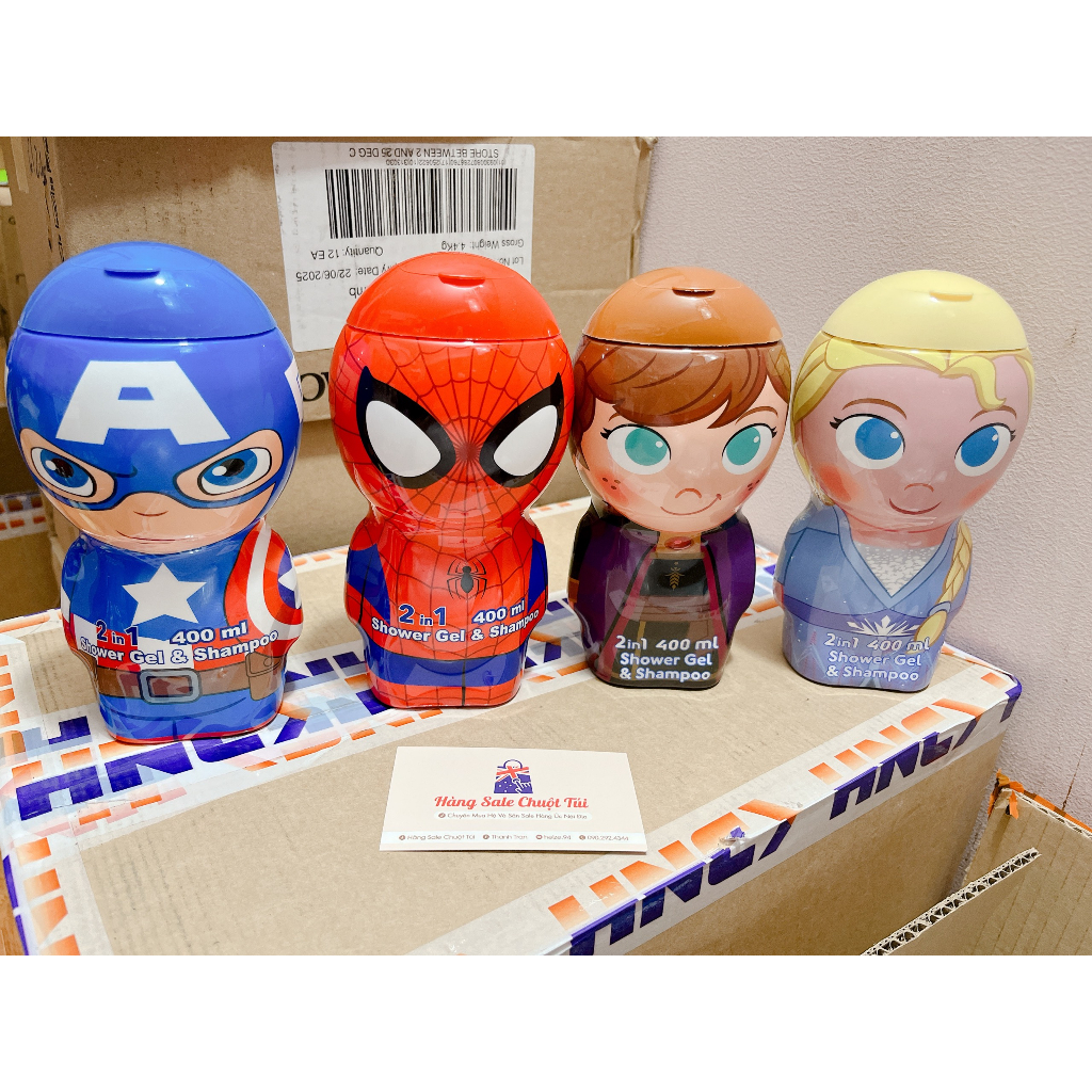 Sữa tắm Disney cho bé 400ml - Hàng nội địa Spain