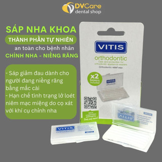Sáp nha khoa giảm đau khi chỉnh nha, niềng răng Vitis Orthodontic