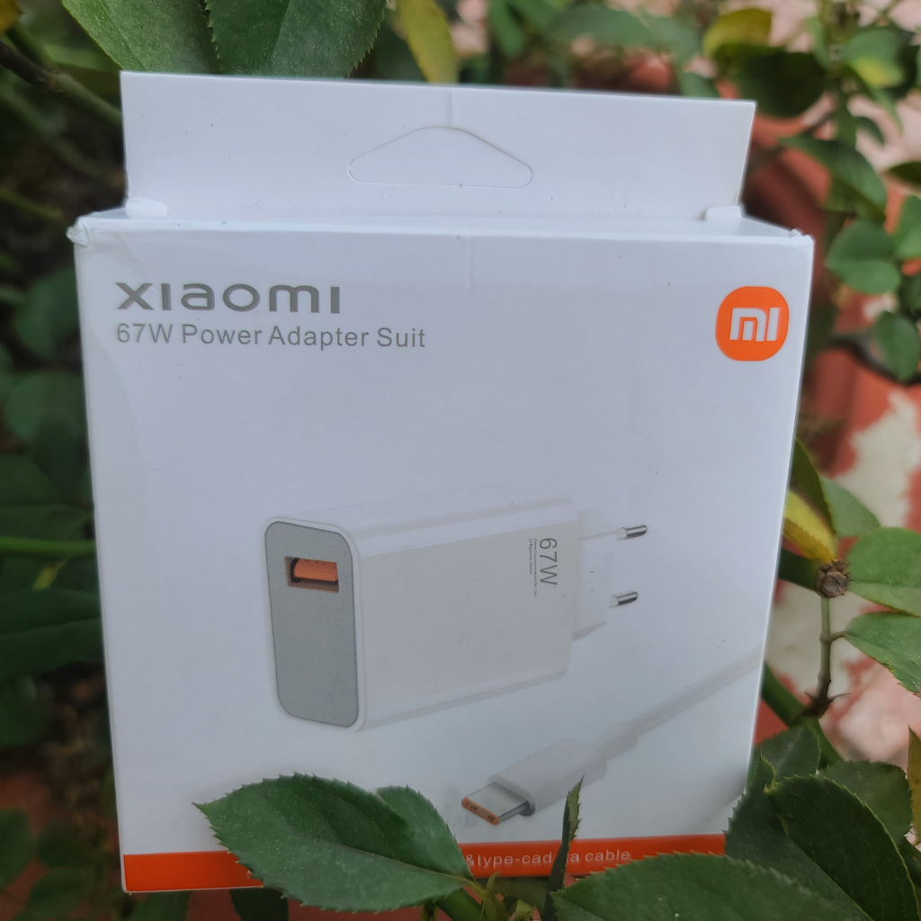 Củ Sạc Xiaomi 67W Kèm Dây Sạc Type C 6A, Bộ Sạc Nhanh Xiaomi 67w. BẢO HÀNH 12 Tháng