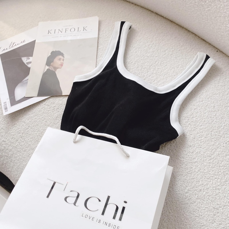 Đầm 2 dây viền xoè ( tăm qc dày ) - CarotShop