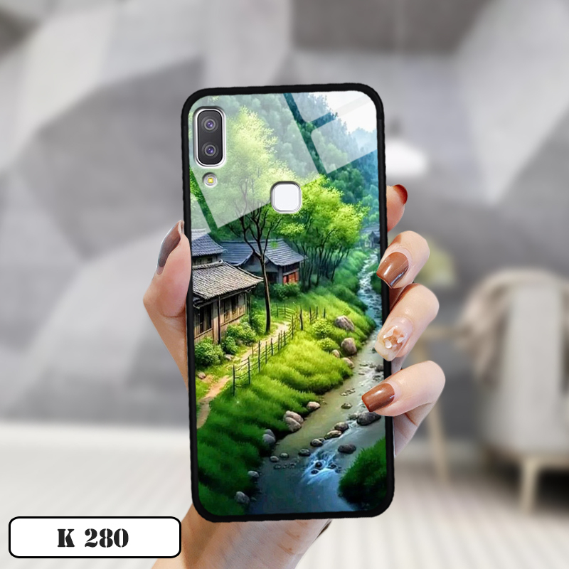 Ốp lưng Phong Cảnh Đồng Quê  điện thoại  Samsung Galaxy A8 2018/A5 2018/A8 Plus 2018/A8 STAR/A9 STAR