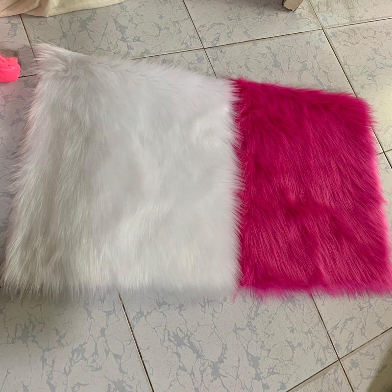 Thảm lông chụp nail , Thảm chụp mỹ phẩm size 50 x 40cm