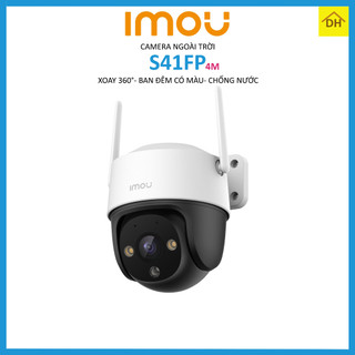 Camera imou cruiser se 4.0mpx wifi ngoài trời ptz xoay 360° s41fp siêu nét ban đêm có màu chống nước, chính hãng kèm thẻ