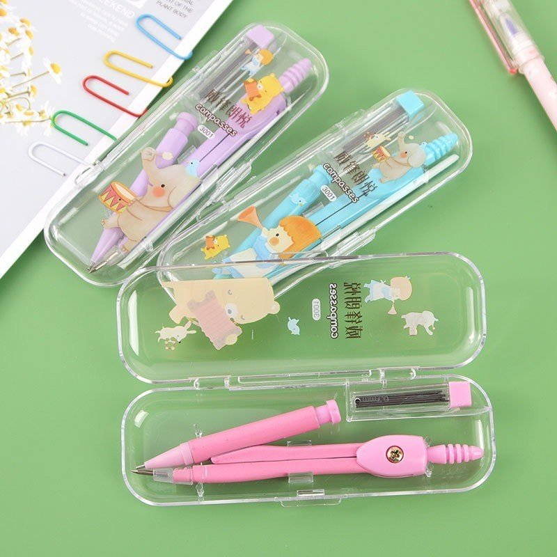 Compa Vẽ Hình Tròn Nhiều Màu, Compasses Cute 3001 JerryBee
