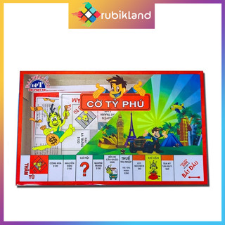 [Hugo Lớn] Bộ Cờ Tỷ Phú Tỉ Phú Loại Lớn 40cm Đẹp Hugo Dễ Thương Đồ Chơi Trẻ Em Xả Stress Giải Trí