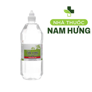 Nước muối Cửu Long giúp sát khuẩn, súc miệng chai 500ml, 1000ml