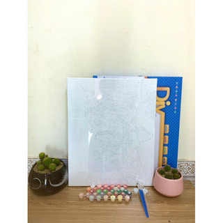 Tranh số hoá hình phật (40x50 hũ màu 5ml)