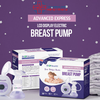 Máy hút sữa điện đơn Biohealth AE Basic chất liệu không BPA an toàn cho bé, mát xa êm ái cho mẹ - Huy Le