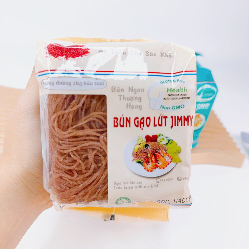 Bún gạo / gạo lứt JIMMY 250gr - bún tươi, bún riêu, bún măng