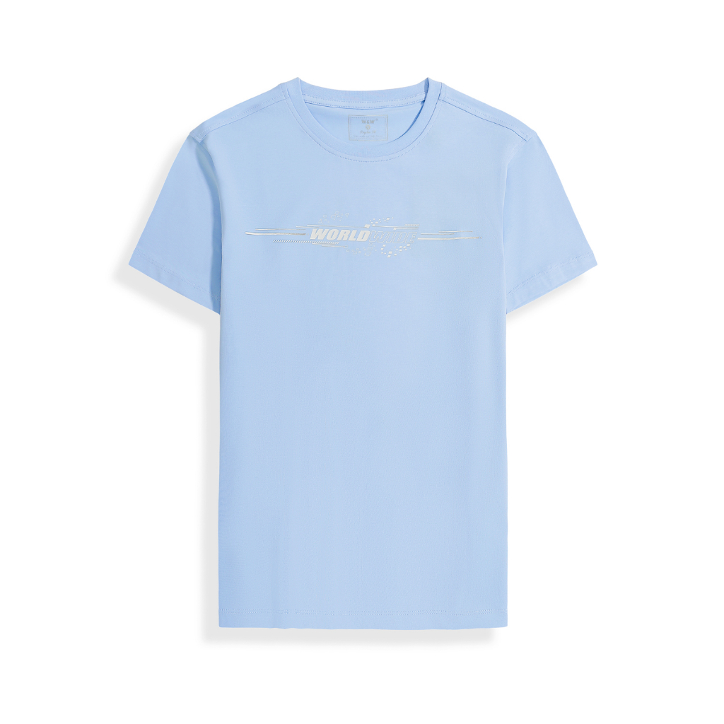 Áo Tshirt Nam W&W Vải Cotton Cao Cấp Thấm Hút Mồ Hôi, Mềm Mại WTS68R